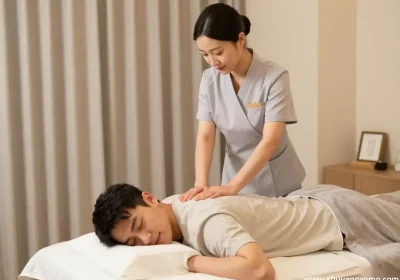 经络疏通按摩馆，缓解疲劳调理身体