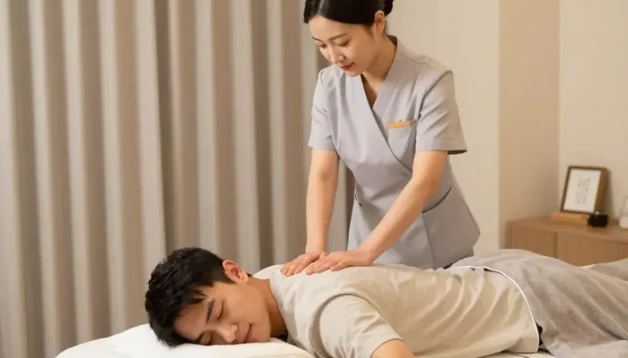 经络疏通按摩馆，缓解疲劳调理身体