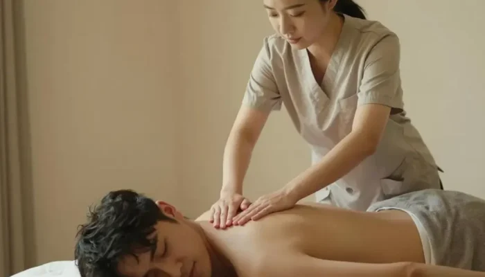 个人SPA工作室：腹部精油