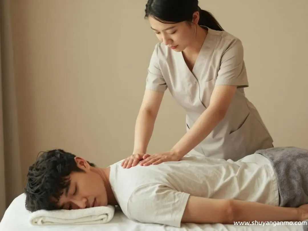 SPA养生按摩会所:四肢精油